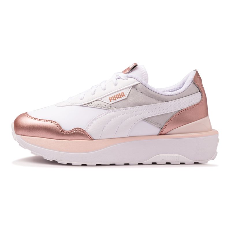 Tenis-Puma-Cruise-Rider-Chrome-Feminino-Branco