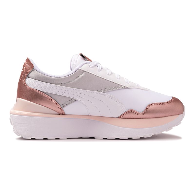 Tenis-Puma-Cruise-Rider-Chrome-Feminino-Branco