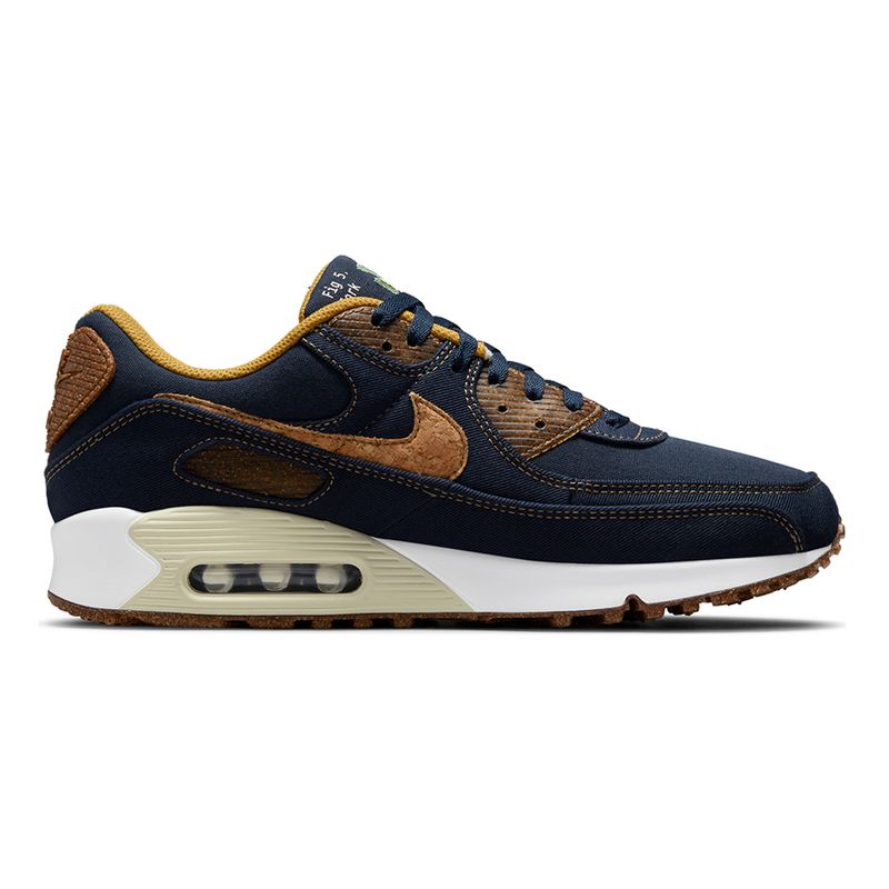 Tenis-Nike-Air-Max-90-SE-Masculino-Azul-3