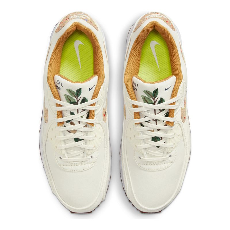 Tenis-Nike-Air-Max-90-SE-Feminino-Bege-4