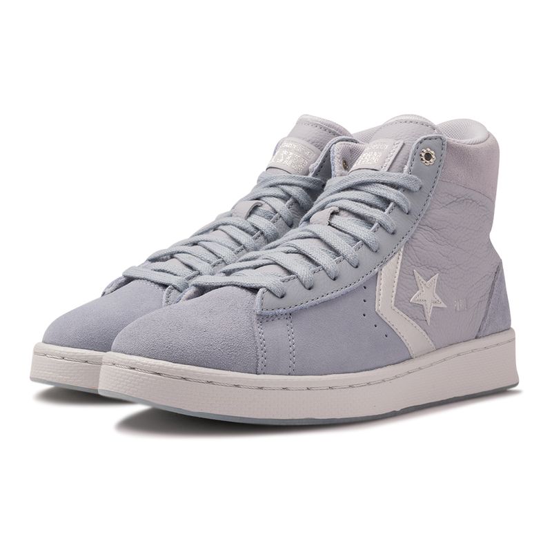 Tenis-Converse-Pro-Leather-Cinza