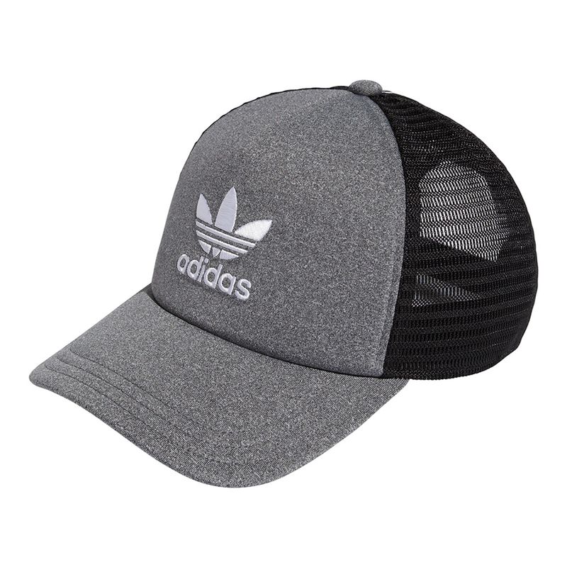 Bone-adidas-Trucker-Adicolor-Collegiate-Curved-Foam-Cinza
