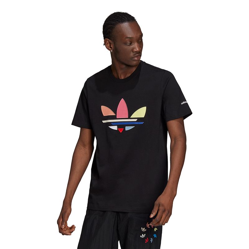 Camiseta-adidas-Adicolor-Trefoil-Masculina-Preta