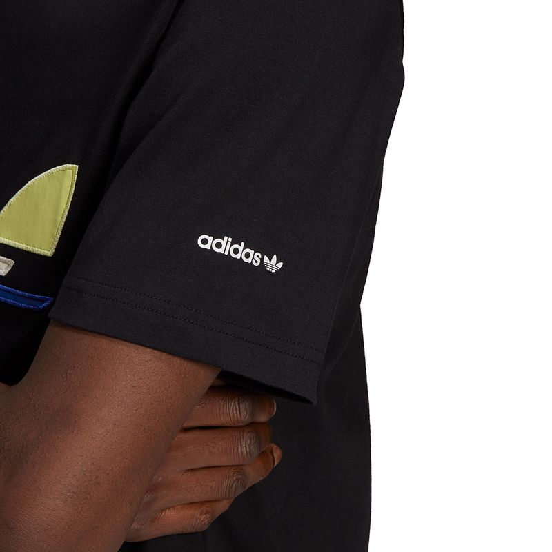 Camiseta-adidas-Adicolor-Trefoil-Masculina-Preta-4