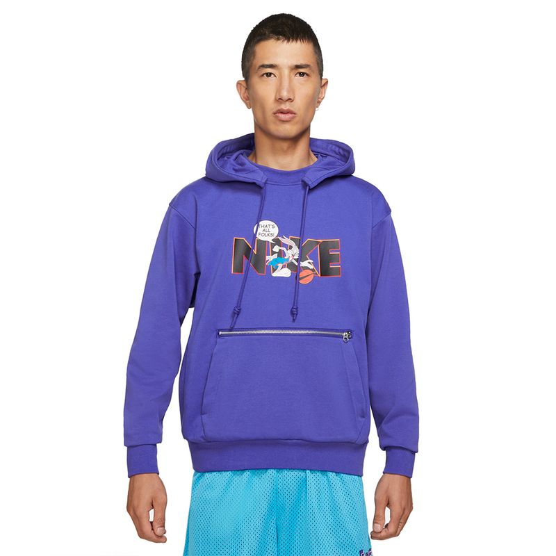 Blusa-Nike-Dri-fit-Standard-Issue-X-Space-Jam-2-Masculina-Roxo