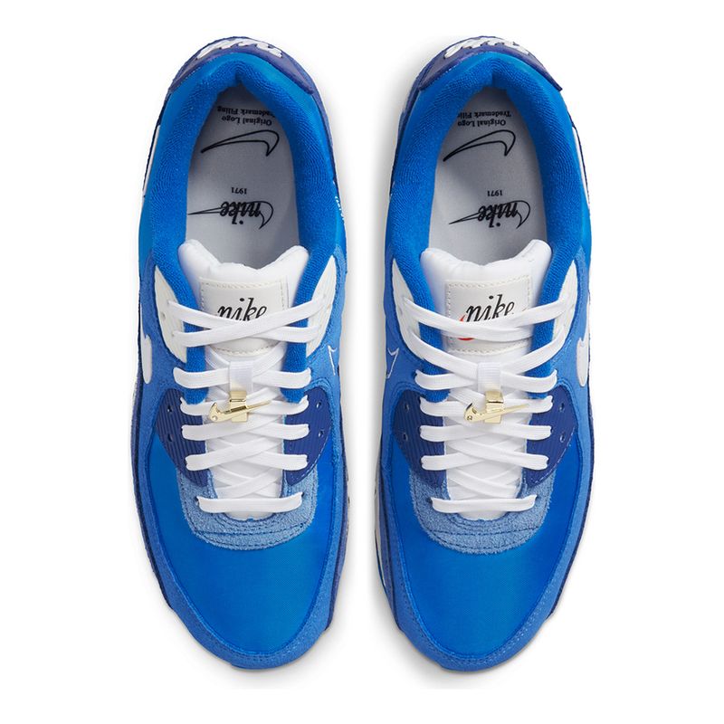 Tenis-Nike-Air-Max-90-SE-Masculino-Azul-4