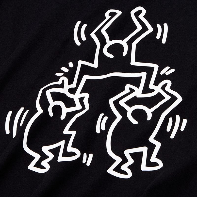 Camiseta-Converse-X-Keith-Haring-Preta-3