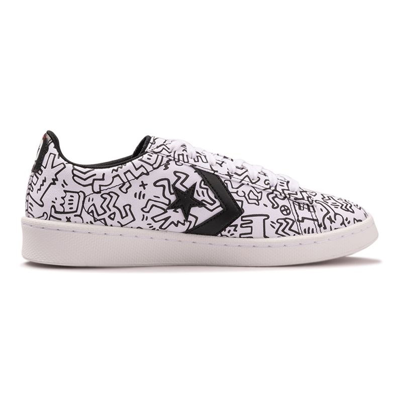 Tenis-Converse-Pro-Leather-X-Keith-Haring-Multicolor