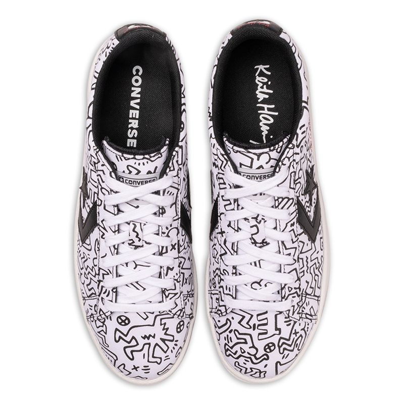 Tenis-Converse-Pro-Leather-X-Keith-Haring-Multicolor