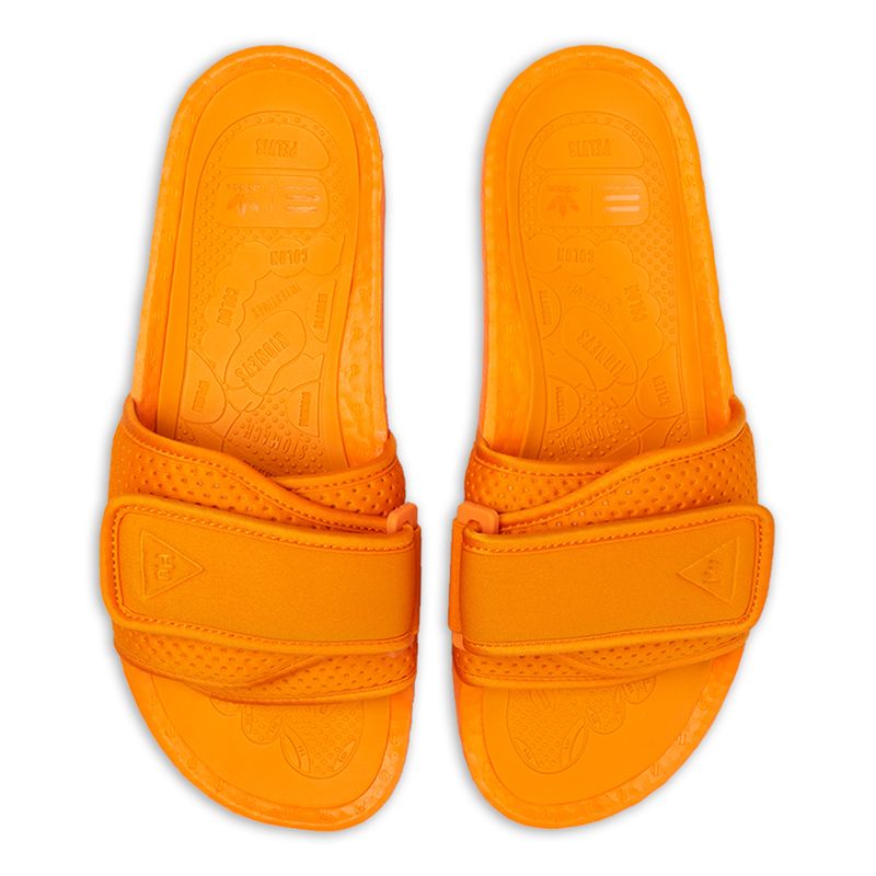 Chinelo-adidas-x-Pharrell-Williams-Boost-Slide-Laranja