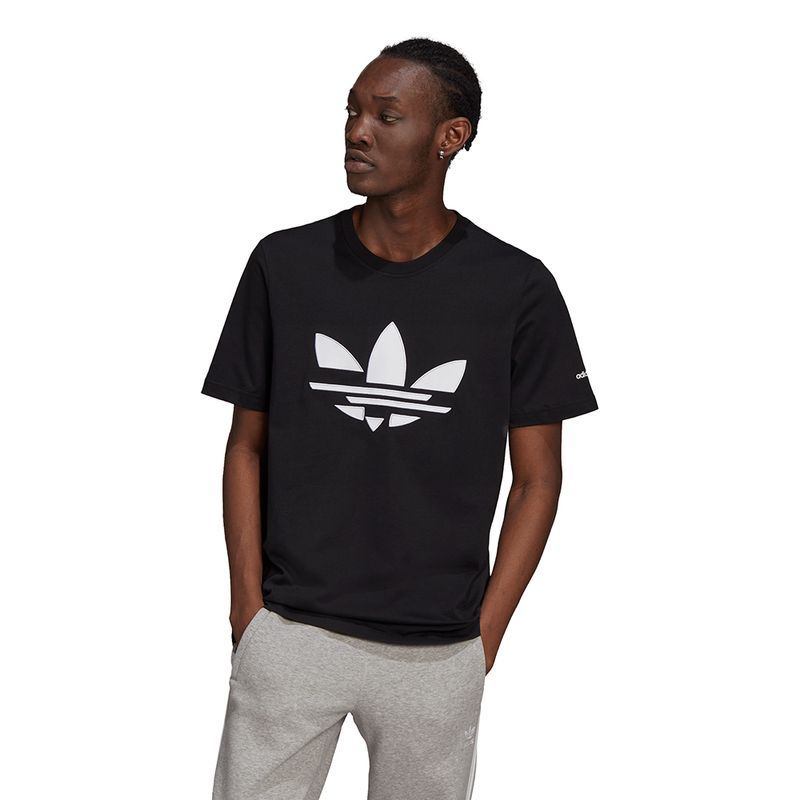 Camiseta-adidas-Adicolor-Trefoil-Masculina-Preta