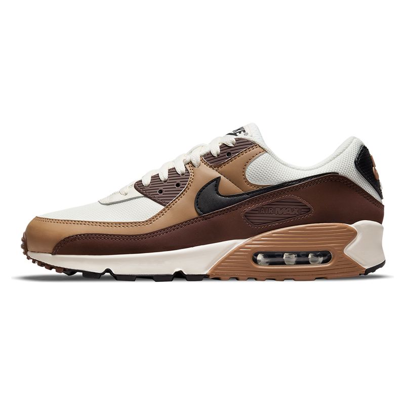 Tenis-Nike-Air-Max-90-Masculino-Marrom
