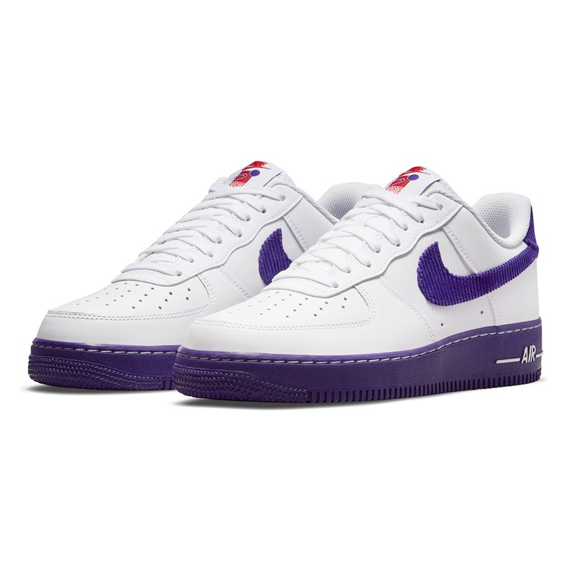 Tenis-Nike-Air-Force-1--07-LV8-EMB-Masculino-Branco-5