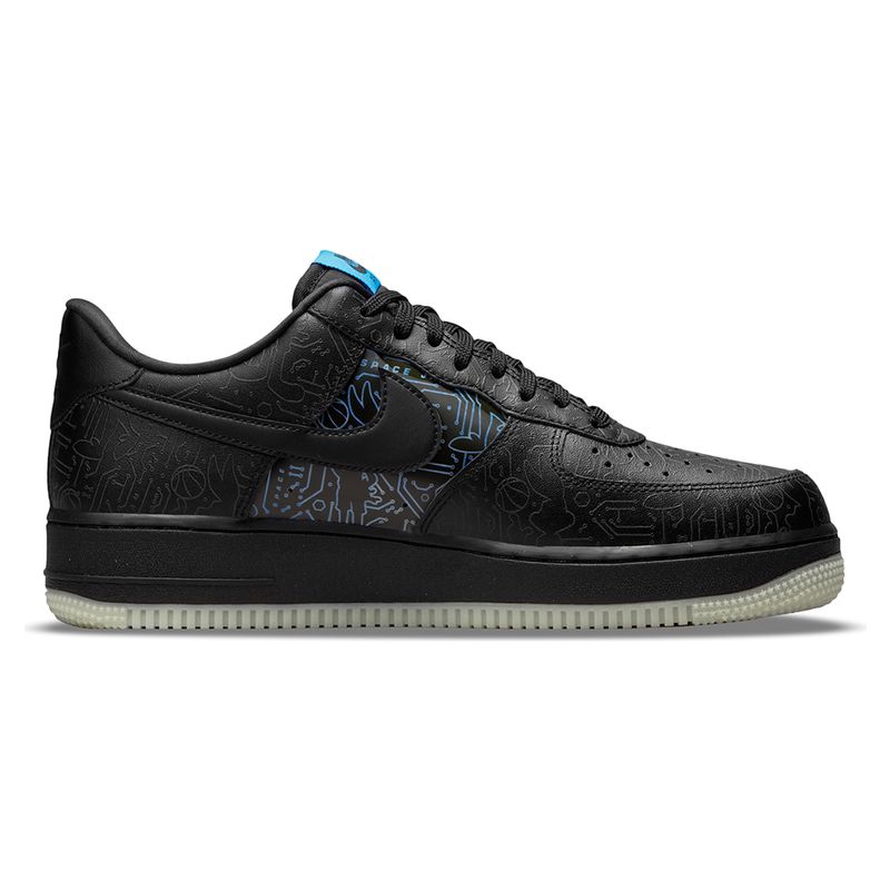 Tenis-Nike-Air-Force-1-07-x-Space-Jam-Masculino-Preto-3