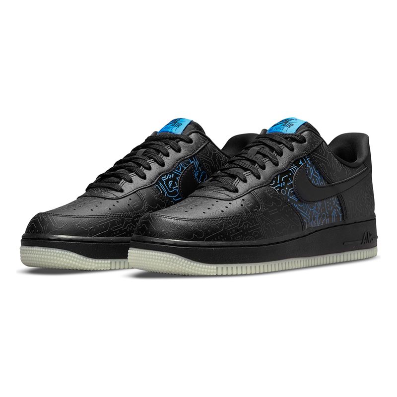 Tenis-Nike-Air-Force-1-07-x-Space-Jam-Masculino-Preto-5