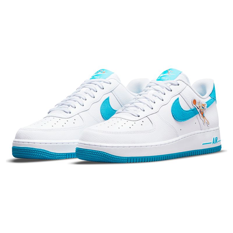 Tenis-Nike-Air-Force-1-07-x-Space-Jam-Masculino-Branco-5
