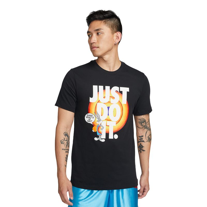 Camiseta-Nike-Dri-FIT-x-Space-Jam-2-Masculina-Preta
