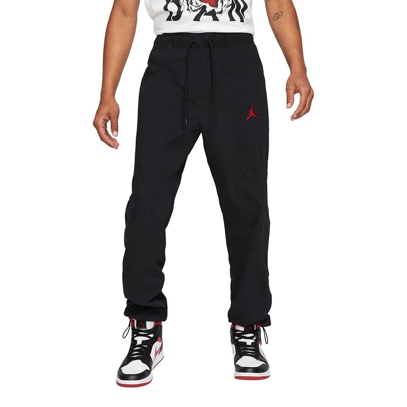 Calca-Jordan-Essentials-Woven-Masculina-Preta
