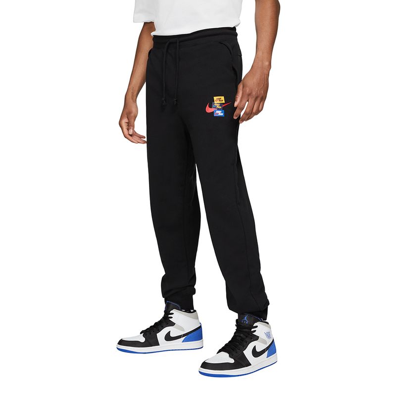 Calca-Jordan-Jumpman-Fleece-Masculina-Preta