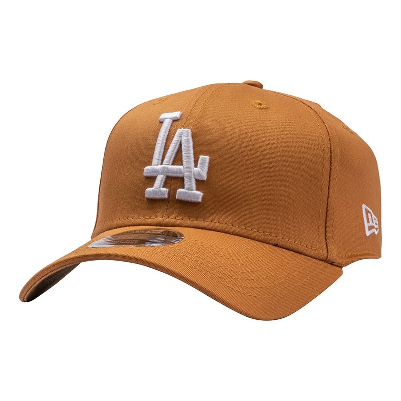 Bone-New-Era-39Thirty-MLB-Los-Angeles-Dodgers-Marrom