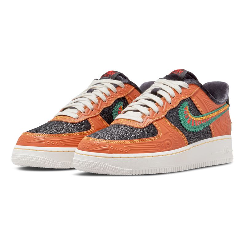 Tenis-Nike-Air-Force-1-07-Masculino-Laranja-5