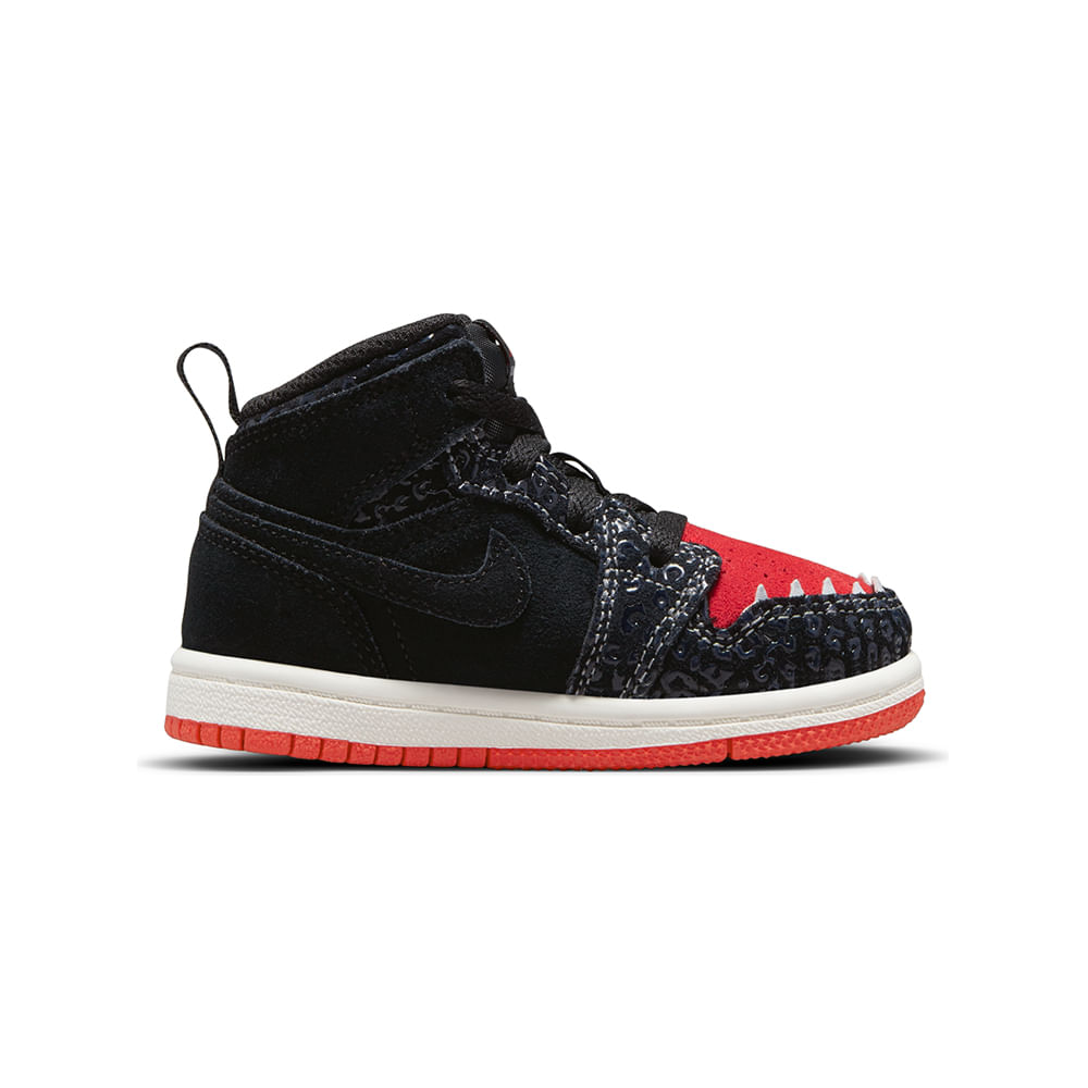 Tenis-Air-Jordan-1-Mid-SE-TD-Infantil-Preto-3