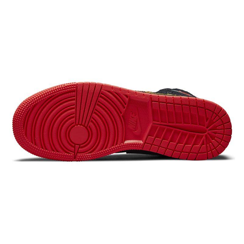 Tenis-Air-Jordan-1-Mid-SE-GS-Infantil-Preto-2