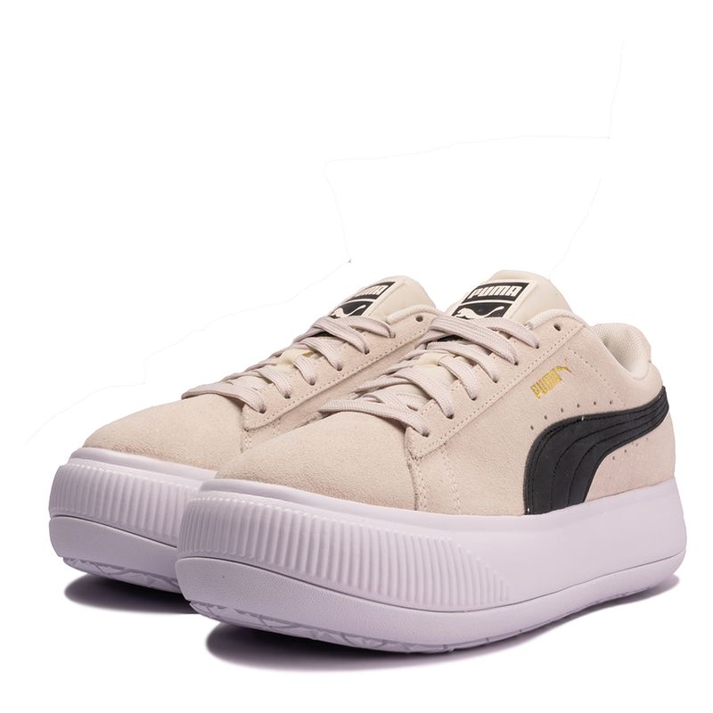 Tenis-Puma-Suede-Mayu-Feminino-bege-5