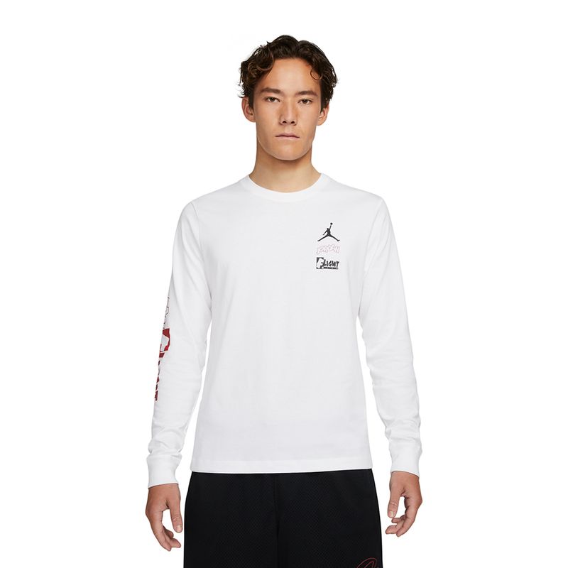 Camiseta-Jordan-Flight-Team-Masculina-Branca