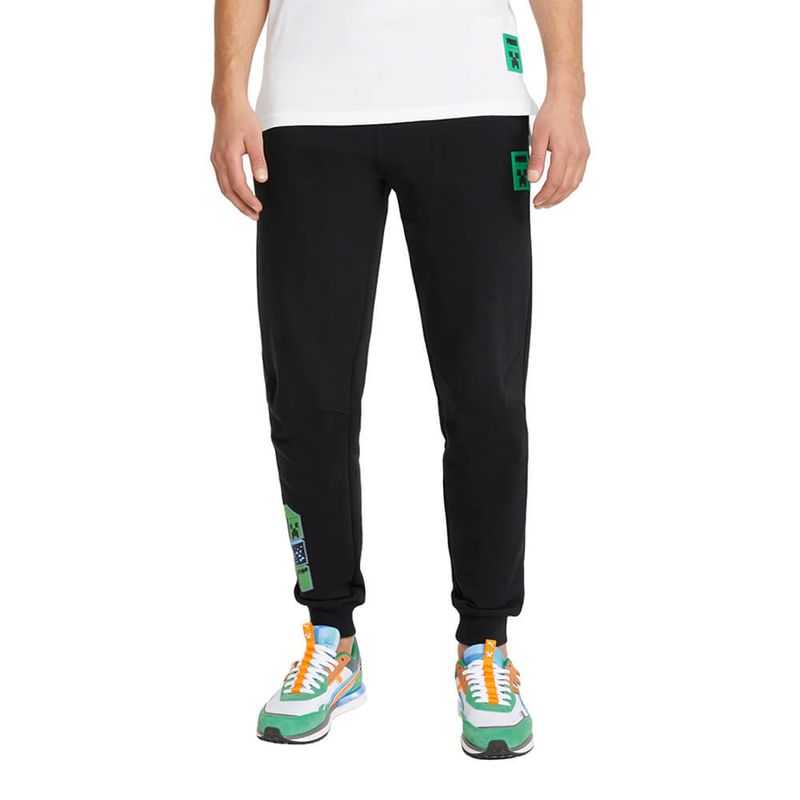 Calca-Puma-X-Minecraft-Masculina-Preta