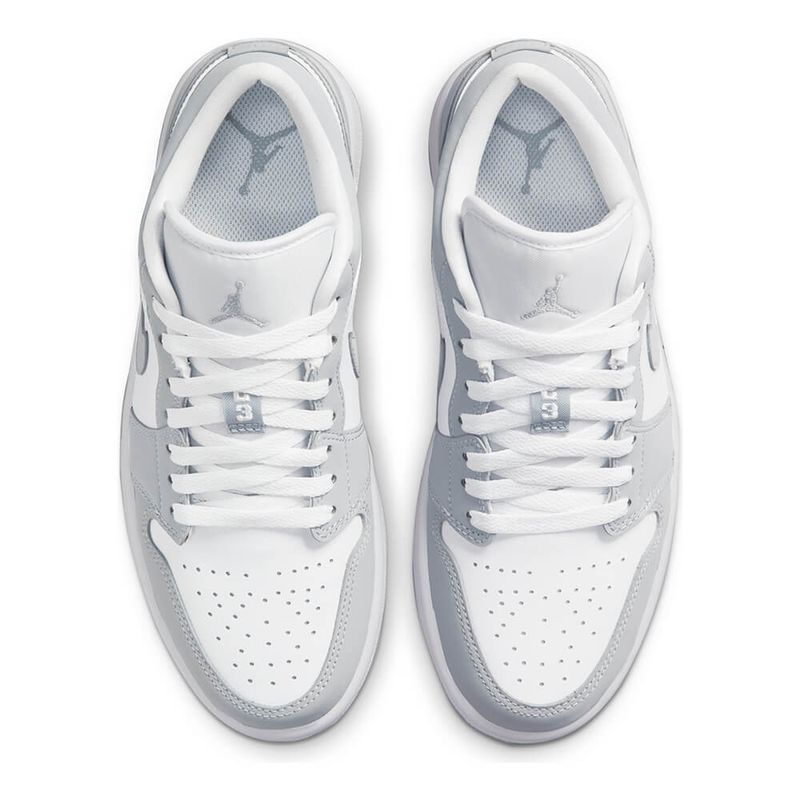 Tenis-Air-Jordan-1-Low-Feminino-Cinza-4