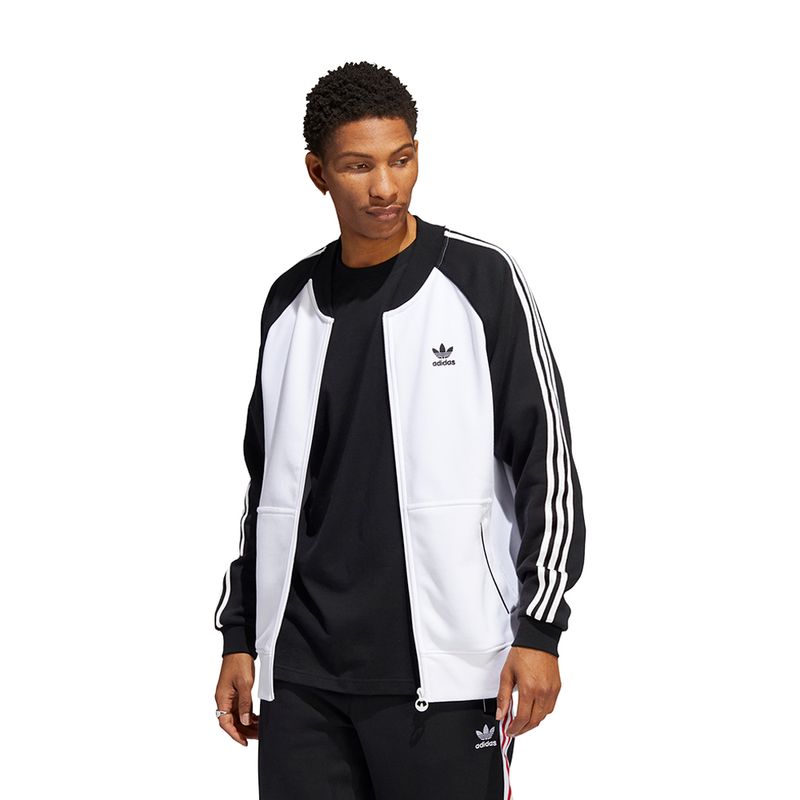 Jaqueta-adidas-Originals-Fleece-Masculina-Branca