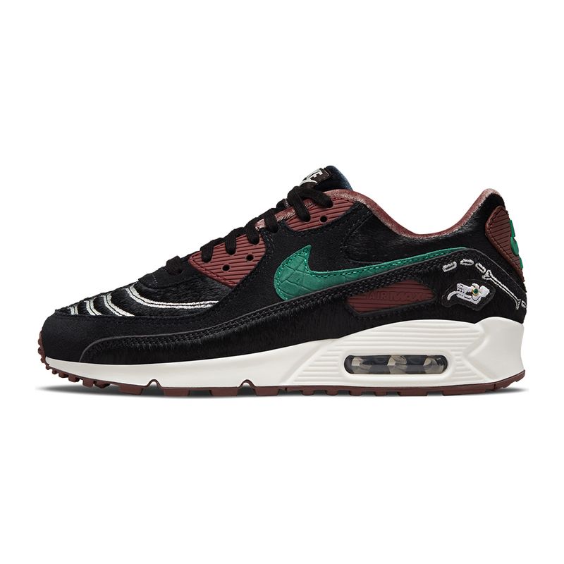 Tenis-Nike-Air-Max-90-Recraft-Feminino-Preto