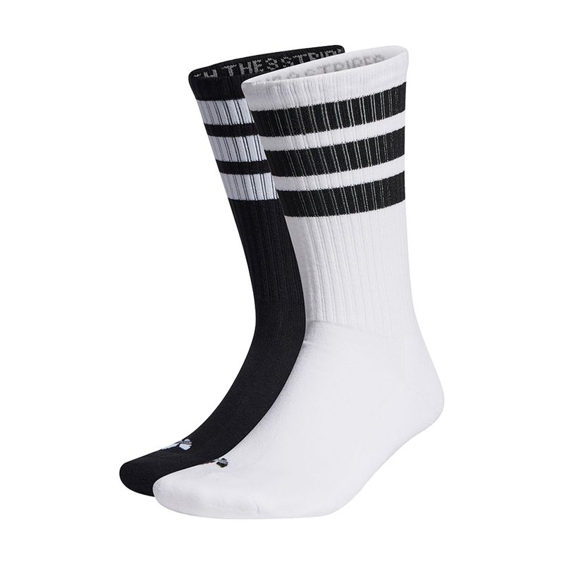 Meia-adidas-3-Stripes-Crew-Multicolor