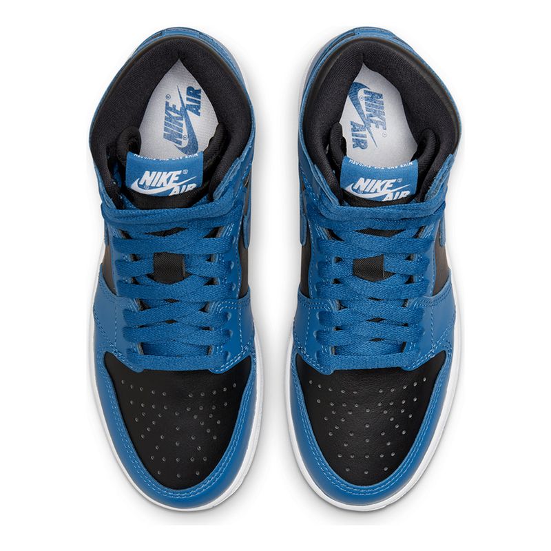 Tenis-Air-Jordan-1-Retro-High-OG-GS-Infantil-Azul-4