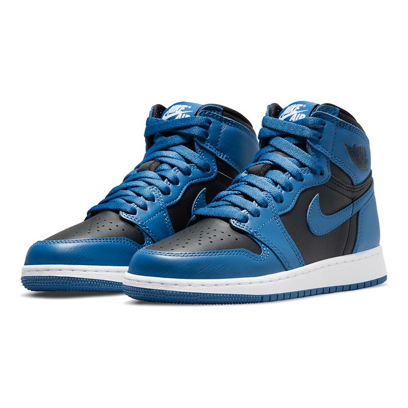 Tenis-Air-Jordan-1-Retro-High-OG-GS-Infantil-Azul-5
