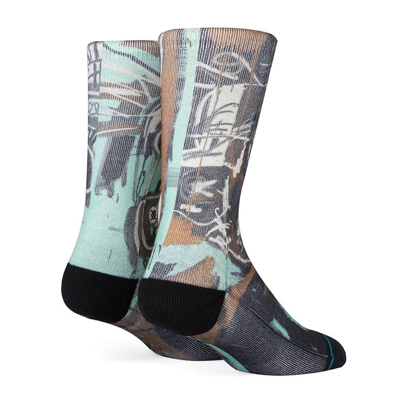 Meia-Stance-2-Heads-On-Gold-Multicolor-2