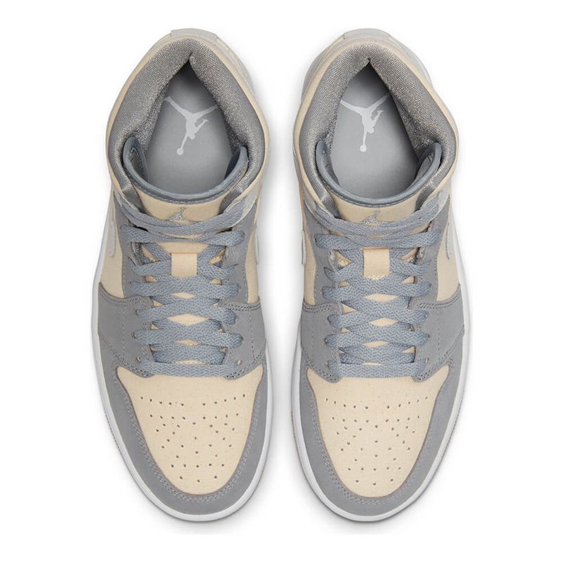 Tenis-Air-Jordan-1-Mid-SE-V2-Masculino-Bege-4