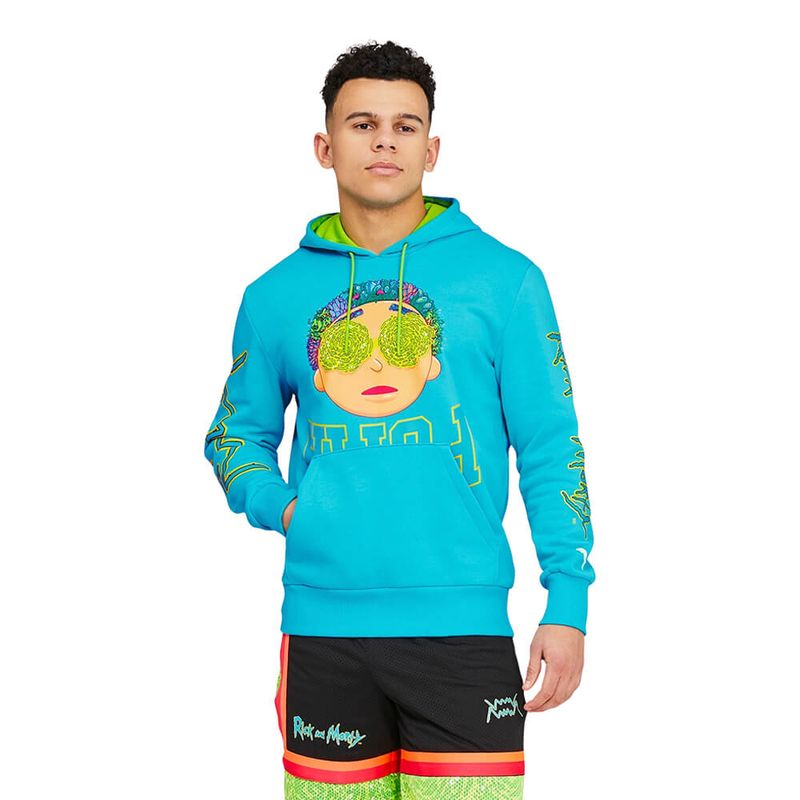 Blusa-Puma-Rick-and-Morty-Masculina-Azul