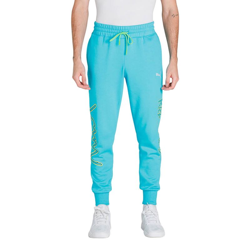 Calca-Puma-Rick-and-Morty-Masculina-Azul