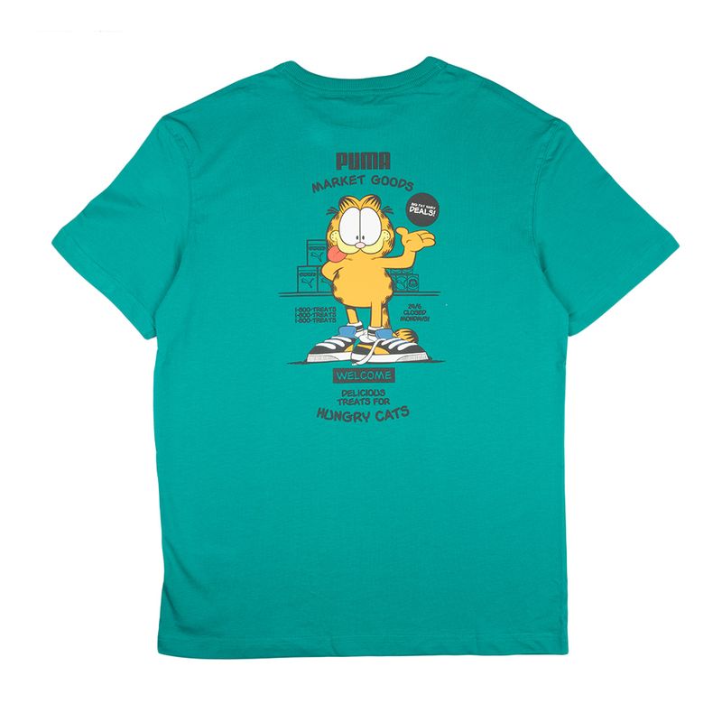 Camiseta-Puma-X-Garfield-Masculina-Verde-2