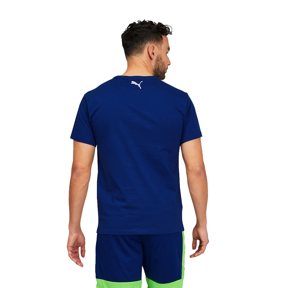Camiseta-Puma-Rare-Masculina-Azul