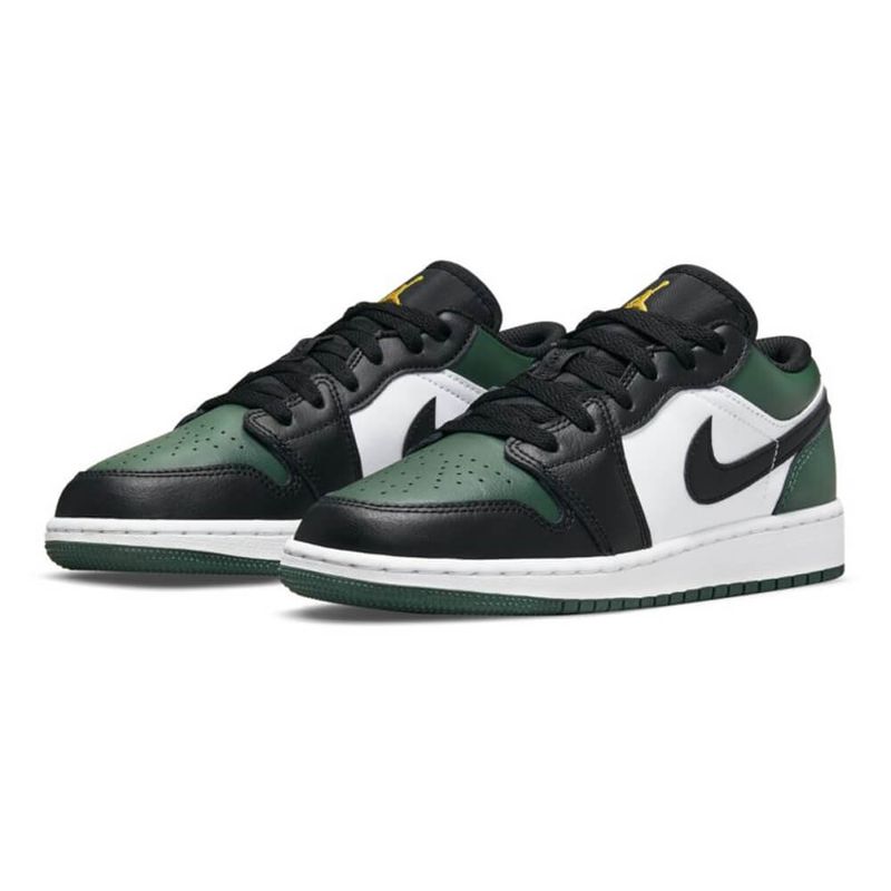 Tenis-Air-Jordan-1-Low-GS-Infantil-Cinza-5