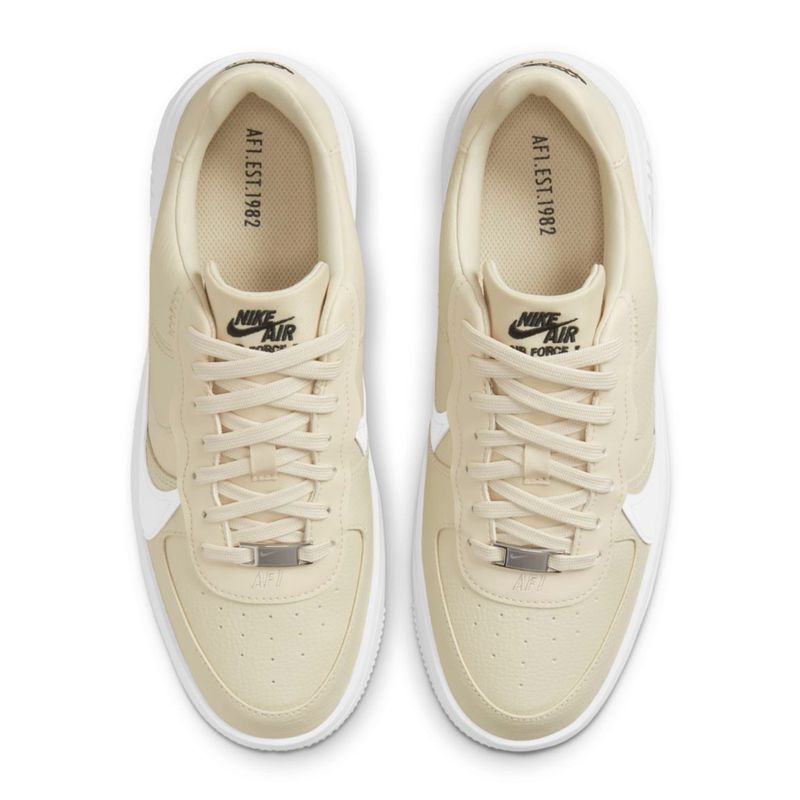 Tenis-Nike-Air-Force-1-PLTAFORM-Feminino-Bege-4