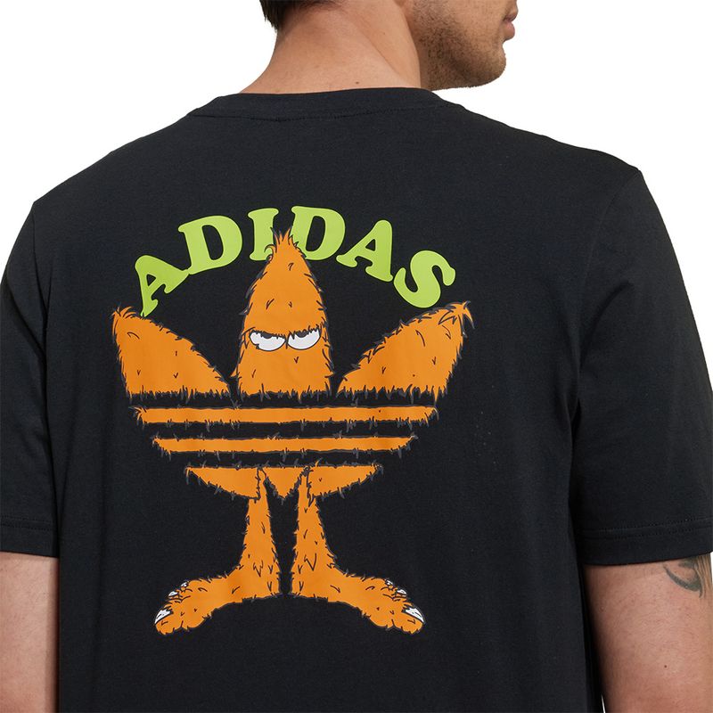 Camiseta-adidas-Trefoil-Fun-Masculina-Preta-3
