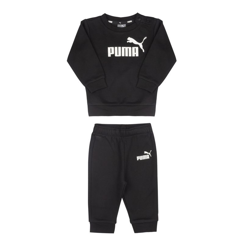 Conjunto-Puma-Minicats-Essentials-Crew-Jogger-Infantil