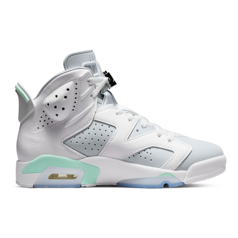 美品★NIKE AIR JORDAN RETRO 6 G 26.5 ㎝ Jordan para meninos Air Jordan 6 Retro (criança grande), Azul