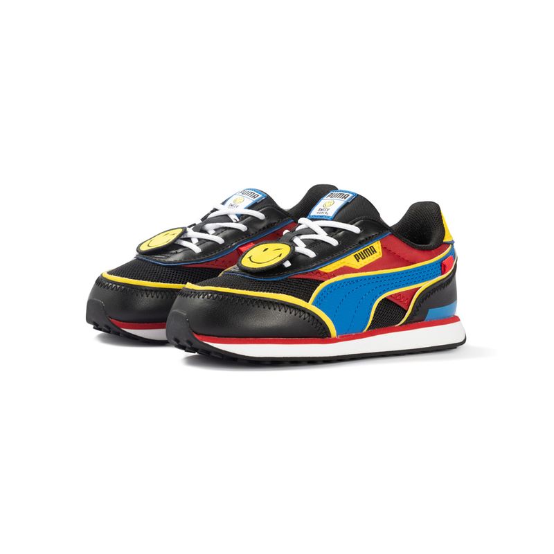 Tenis-Puma-Future-Rider-Smiley-World-TDV-Infantil