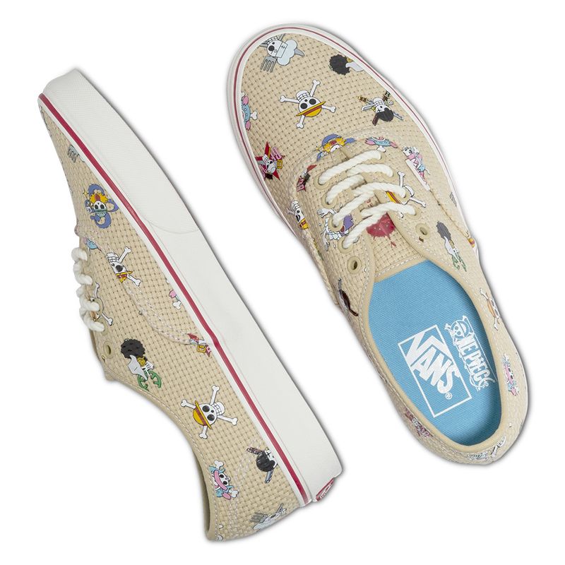 Tenis-Vans-Authentic-x-One-Piece-Mugiwara