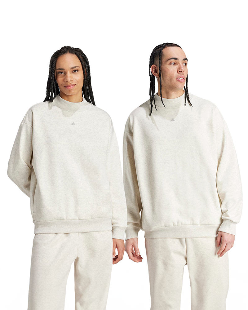 Blusa-adidas-Fleece-Crew-Unissex